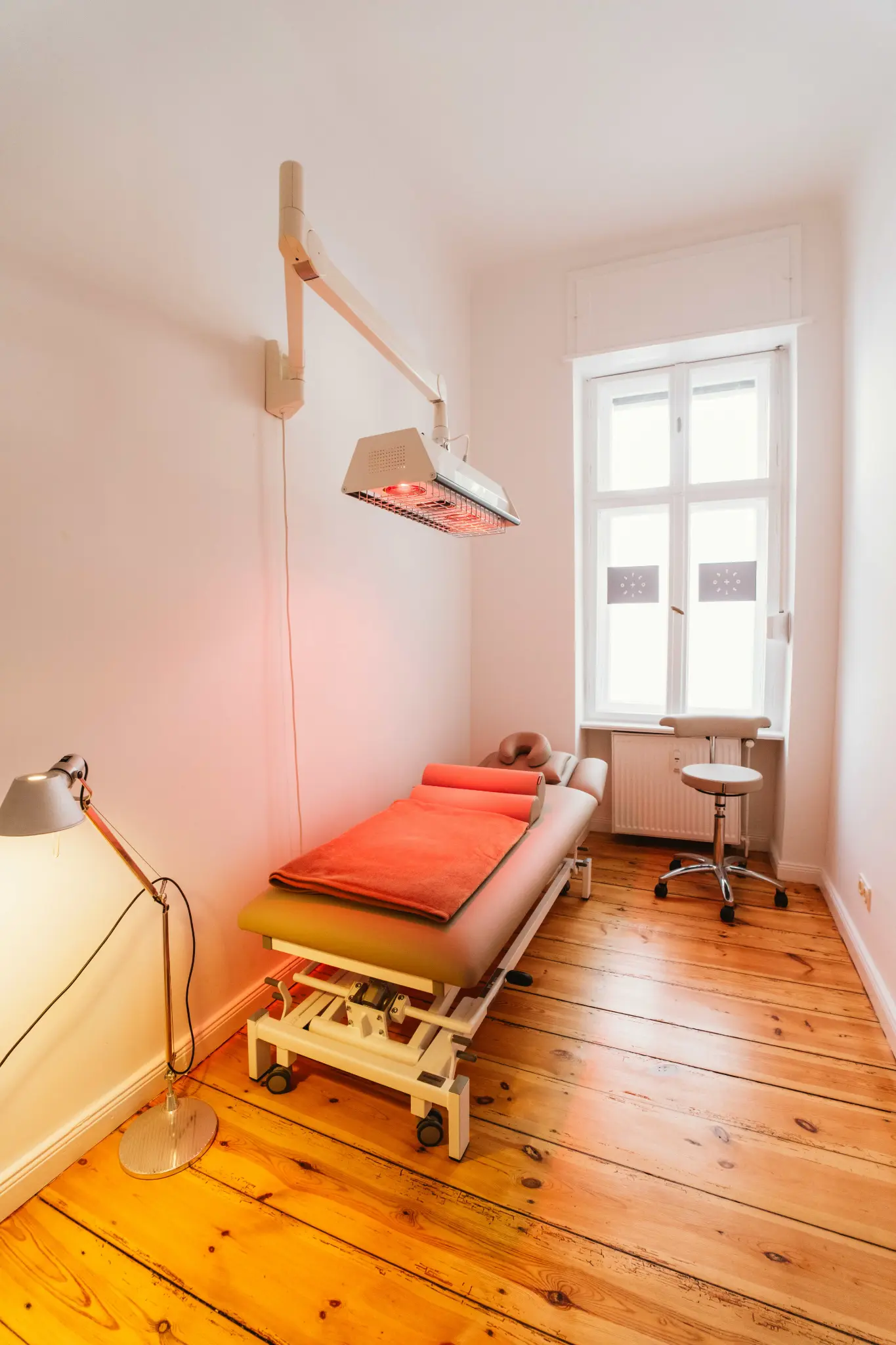 Behandlungsraum für Fangoanwendungen